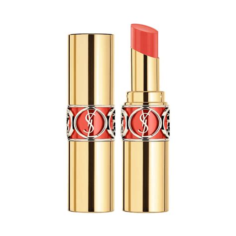 ysl rouge volupte shine 14 corail marrakech|ysl beauty color palette.